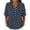 Blue, variant on Womens Summer Tops Trendy Polka Dots Printed Lapel Short Sleeve Blouses Casual Breathable Flowy Versatile Business Casual Tops Sky Blue XL