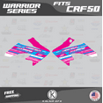 thumbnail image 3 of Kalair GFX Graphics Kit for Honda CRF50 (2004-2012) Warrior Series, 3 of 5