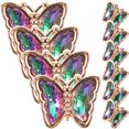 thumbnail image 3 of KAKOWELY 10pcs Butterfly Buttons Sewing Buttons Clothing Decorative Buttons DIY Button Material,0.63X"X0.51"X0.31", 3 of 5