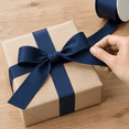 Grogram Ribbon Navy Blue Ribbon, Grosgrain Ribbon 2 Inch x Continuous 50 Yards ...