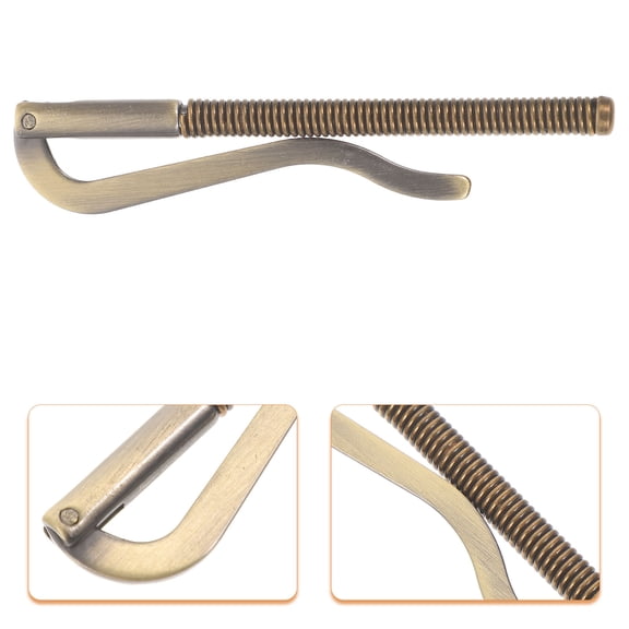 BESTYASH 2Pcs Spring Money Clip Metal Clamp for Home Use Compact Lightweight Money Storage