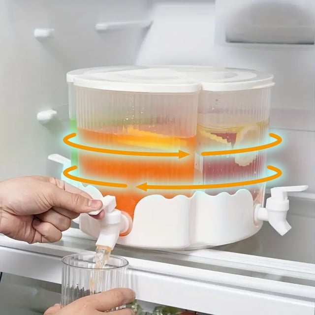 Jus Surgelé 6 Litres Théière à Jus Amovible 4 Compartiments