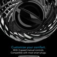 thumbnail image 6 of Vornado Pivot Personal Air Circulator Clip Fan with Multi-Surface Mount, Black, 6 of 9