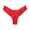 Red, variant on Women's Sexy Seamless Lace Thong Breathable Low Rise T Back Panty (Red, S)