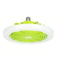 thumbnail image 1 of Cateissary Ventilador opcional multicolor con brillo ajustable para iluminación personalizada, ventilador de techo silencioso Iluminación y accesorios verde, 1 of 6