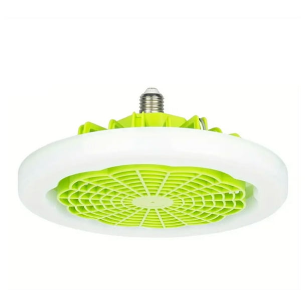Toystoory Ventiladores de techo ajustables del brillo de la velocidad del viento tres con las luces teledirigidas incluidas ajustables Iluminación y accesorios verde