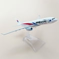 thumbnail image 3 of 1:400 A330 Malaysia Airlines Plane Model Simulation Aircraft Model Aviation Model Aircraft Kits for Collection and Gift, 3 of 13