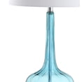 thumbnail image 6 of JONATHAN Y Bette 28.5" Glass Teardrop LED Table Lamp, Aqua (Set of 2), JYL1079B-SET2, 6 of 7