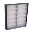 thumbnail image 3 of 12-grid Compartment Glasses Storage Box Divider Organizer Large Leather Large Capacity Capacity Jewelry Display Show Stand Case Home Living Room, 3 of 9