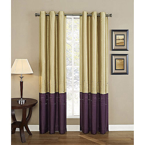 Horizon Panel 50x95 Gold/plum - Walmart.com - Walmart.com