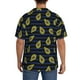 thumbnail image 3 of Fotbe Avocado Camisa Estampada de Manga Corta para Hombre, Casual de Verano, Estilo Playero, Sin Arrugas-Large, 3 of 5