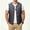 Navy, variant on Men's Quilted Padded Vest Sleeveless Lightweight Zip Up Gilet with Pockets Casual Warm Outerwear Waistcoat