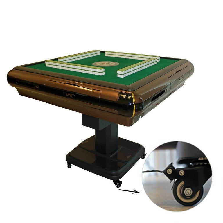 Smiling JuJu Foldable Electric Mahjong Table with 2 Sets of