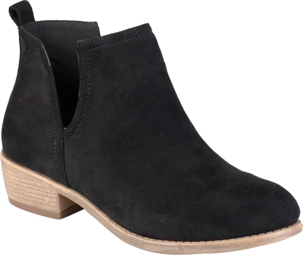 resonda women fashion leather ankle bootie