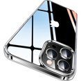 thumbnail image 1 of IBAOLE Crystal Clear Designed for iPhone 12 Pro Max Case, [Not Yellowing] [Military Grade Drop Tested] Shockproof Protective Phone Case Slim Thin Cover 5G 6.7 inch 2020, ClearCrystal Clear, 1 of 9