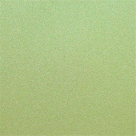 Best Creation 12 x 12 in. Light Lime Glitter Cardstock, 15 Sheets Per