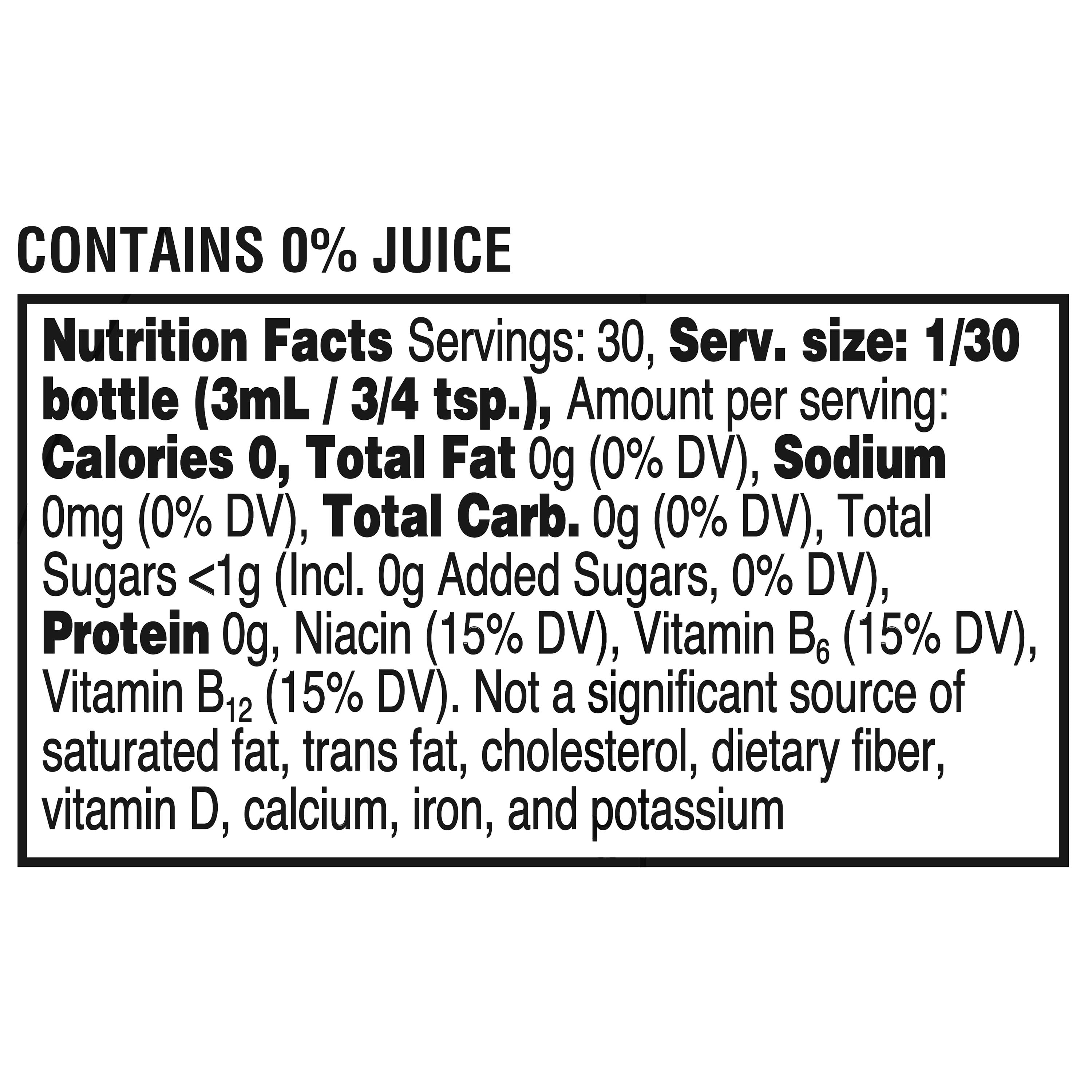 Great Value Raspberry Black Tea Drink Enhancer, 3.11 fl oz