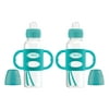 Dr. Brown's Milestones Transitional Sippy Bottle with Silicone Handles - Turquoise - 2pk
