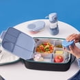 thumbnail image 3 of b.box - 5-Compartment Bento Style Lunch Box for Kids, Toddlers, Children, BPA-Free Food Storage Container with Cooler Pack, ON-The-GO Food Box with Handles Included Custom Divider, 3 of 9
