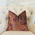 thumbnail image 2 of Plutus Bear Valley Red Luxury Throw Pillow, 2 of 3