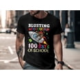 thumbnail image 3 of Blasting Through 100 Days of School Gift Idea Outfit Student T-Shirt 100 Days of School Gift Idea Student Presents Tshirt, 3 of 10