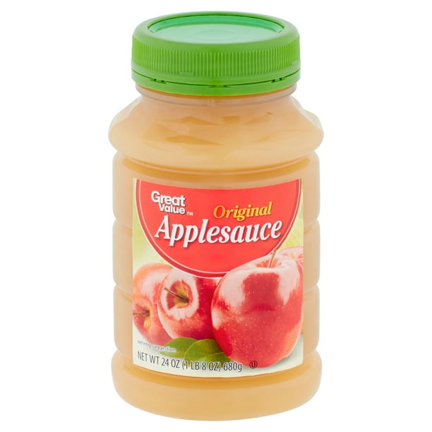 Great Value Original Applesauce, 24 Oz