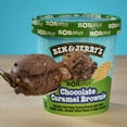 thumbnail image 6 of Ben & Jerry's Non-Dairy Chocolate Caramel Brownie Ice Cream Pint, 16 fl oz, 6 of 9