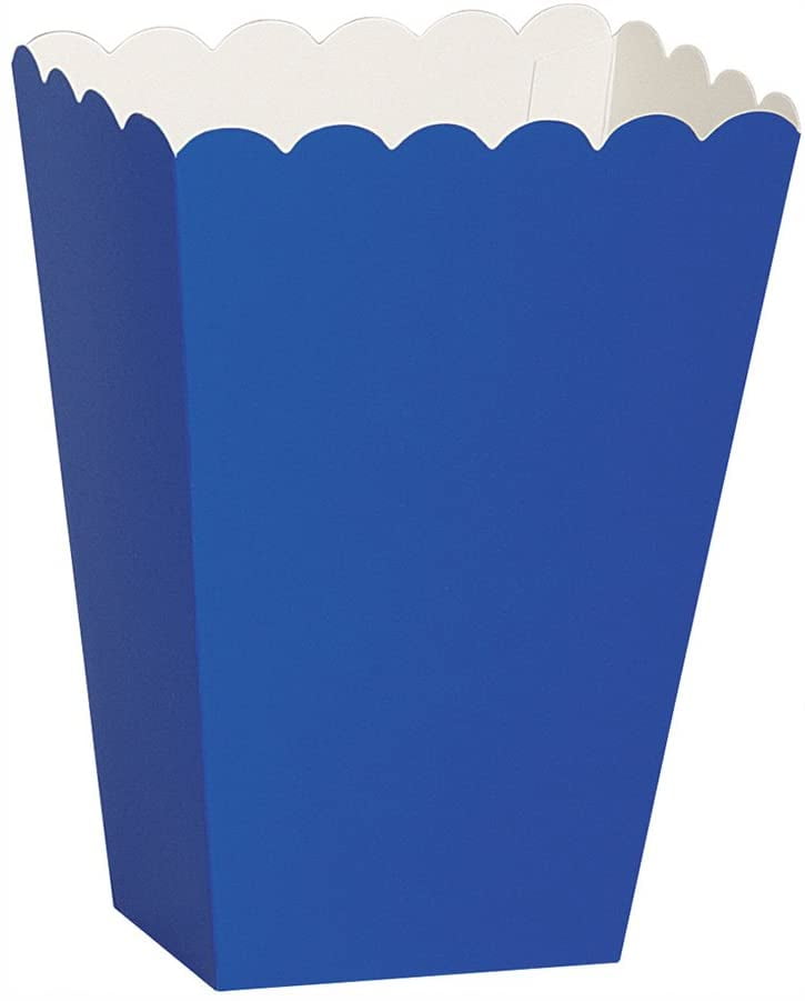 Scalloped Blue Popcorn Treat Boxes, 8ct Walmart Canada