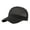 Black, variant on Knit Mesh Baseball Cap for Women Summer Yarn Trucker Hats Breathable Adjustable Foldable Sun Hat for Travel