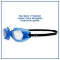 thumbnail image 6 of Dolfino Kinetic Blue Youth Swim Goggles with UV Protecton and Latex Free, 6 of 9