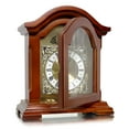 thumbnail image 3 of Bedford Clock Collection Redwood Mantel Clock with Chimes, 3 of 7