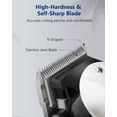 thumbnail image 4 of Cordless Hair Clippers for Men SUPRENT, Professional Hair Cutting Kit with 2000mAh Lithium Ion, Stainless steel Blade, Hair Trimmer with Lock-In Length, 4 of 6