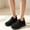 Black, variant on KEVCHE Womens Lightweight Slip On Tennis Running Sneakers, Comfortable Casual Walking Shoes, Breathable Shoes for Daily Wear, Versatile Sneakers for Commuting Travel Gift