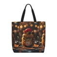 thumbnail image 1 of Fotbe Hip-Hop Guinea Pig. Bolsa Tote con Estampado para Mujer, Bolsos con Cremallera, Bolsa de Hombro Casual de Gran Capacidad con Bolsillos Internos, 1 of 7