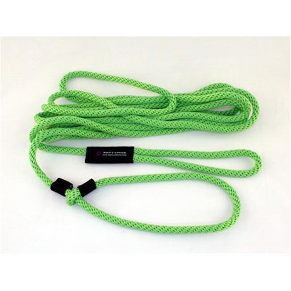 Soft Lines PSW20620LIMEGREEN Floating Dog Swim Slip Leashes 0.37 In. Diameter By 20 Ft. - Lime Green