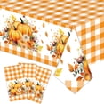 thumbnail image 5 of Nappe Jetable de l'Action de Grâce, Nappe Rectangulaire en Plastique Imperméable Thème Automne Action de Grâce pour Décoration de Table de Fête de Récolte, 5 of 5