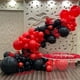 thumbnail image 5 of Globos de látex YMSZ rojos y negros de 12 pulgadas para decoración de fiestas, 5 of 7