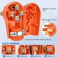 thumbnail image 4 of Juego de enchufes RV Nilight 50A 14-50P y receptáculo 14-50R, 4 of 9
