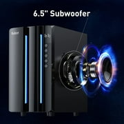 Bobtot Home Theater System 800 Watts Peak Power 6.5 Subwoofer 5.1/2.1 Surround Sound Stereo Bluetooth Speakers Systems for TV