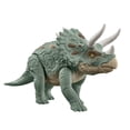 thumbnail image 4 of Figura de dinosaurio Indoraptor Triceratops Gigantic Trackers de Jurassic World con equipo de seguimiento y 3 ataques, 4 of 5