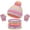 3 Pack-Beige, variant on Gamivast 3Pcs Kids Winter Beanies Hat Scarf Gloves Set for 1-10 Years Old Boys Girls Knit Thick Warm Toddler Hat with Pom Long Scarf Warmer Gaiter Mittens Thermal Sets