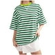thumbnail image 1 of Camiseta de Manga Corta de Cuello Redondo de Impresión Cómoda Casual para las Mujeres, Camisetas Cortas para las Mujeres, 1 of 6