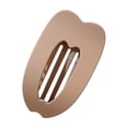 thumbnail image 2 of UNLLLL Flat Claw Hair Clip for Women, Solid Color Casual Elegant Hair Claw, Lightweight Plastic Hairpin for Thick or Thin Hair, for All Lengths Daily Styling and Work (Khaki), 2 of 6