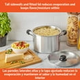 thumbnail image 6 of IMUSA 8qt Aluminum Stock Pot with Cool Touch Handles, 6 of 10