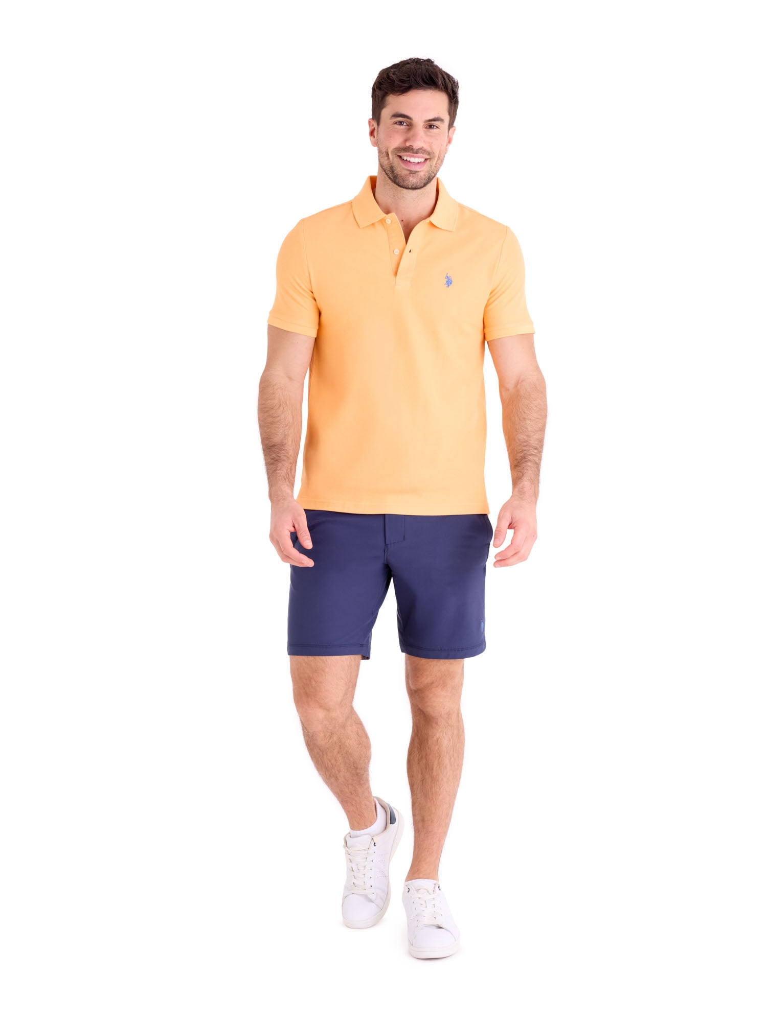 U.S. Polo Assn. Men's Performance Pique Polo Shirt
