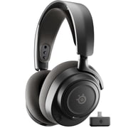 SteelSeries Arctis Nova 7 Wireless Gen 2 Multi-Platform Gaming Headset — Real-Time App Control — 50+ HR — Mixable 2.4GHz/Bluetooth — PC, PS5, PS4, Switch 1/2, Mobile — Black