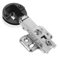 thumbnail image 4 of GOOHOCHY Wardrobe Door Hinges Hinge Plastic Silver for Kitchen Environments 1Set, 4 of 8