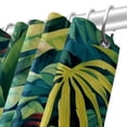 thumbnail image 5 of Tropical Plants Waterproof Shower Curtain Set with Hook, Printed Bathroom Decoration - Shower Curtain Set, 5 of 6