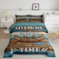thumbnail image 1 of Erosebridal Rustic Farmhouse Bedding Queen Comforter Set, Sailboat Down Comforter, Paddle Decor, Breathable 3pcs, 1 of 7