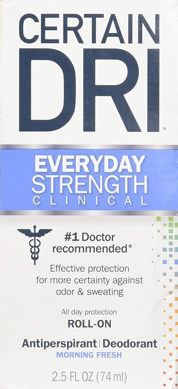 Certain Dri Everyday Strength Clinical Antiperspirant + Deodorant, Roll